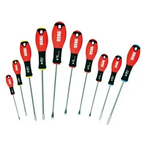 Set di 12 cacciaviti USAG assortiti
