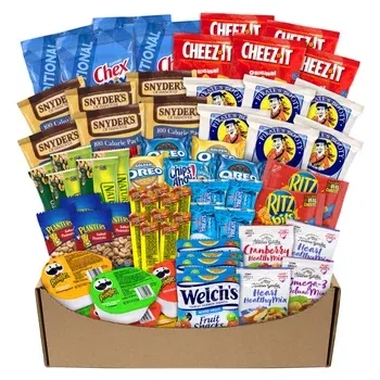 Office Snacks Variety Box, 66-piece