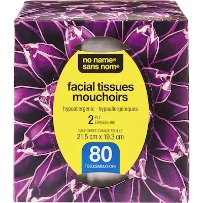 Facial Tissues 2 Ply 80 Pack