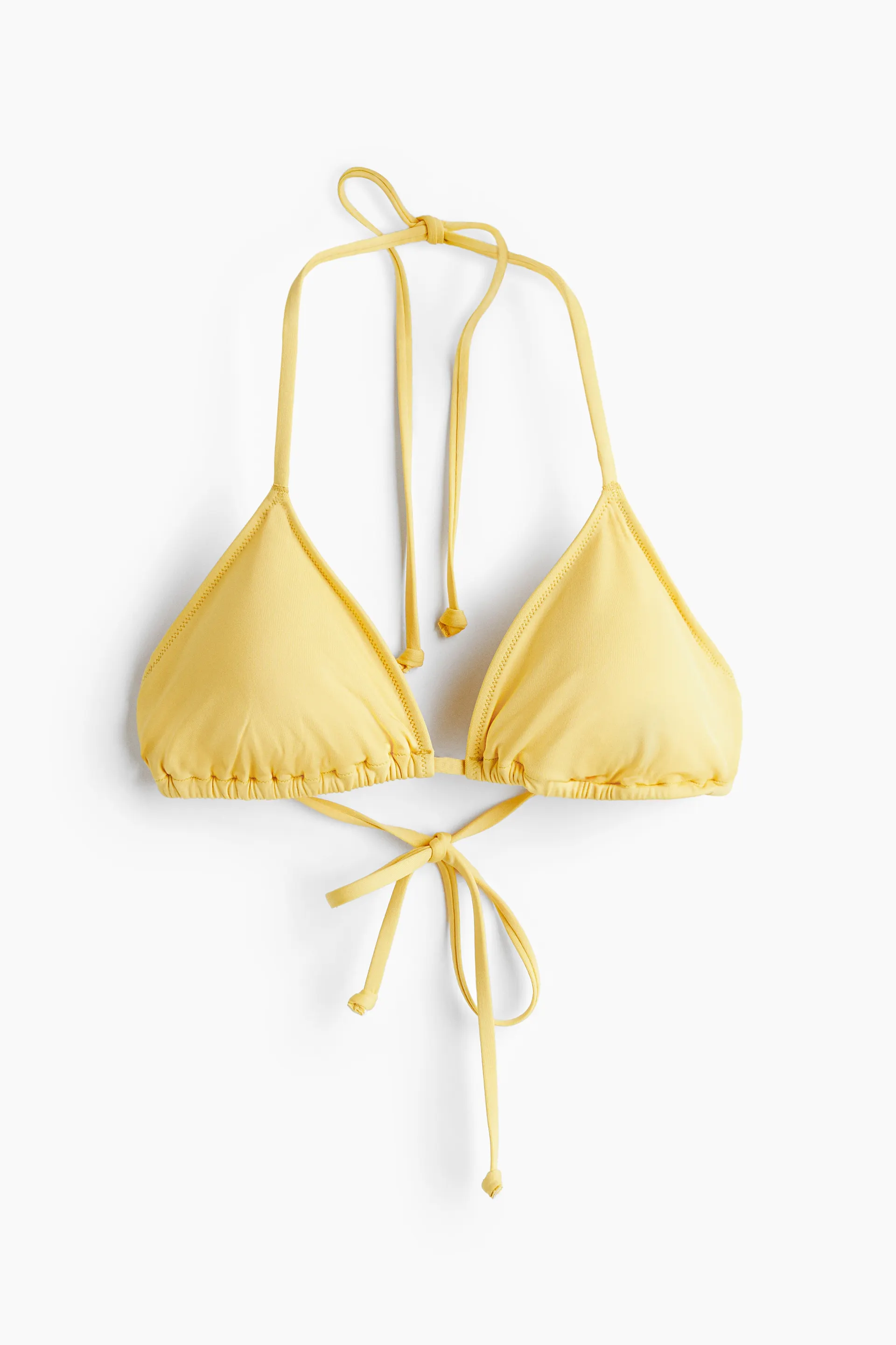 Padded triangle bikini top