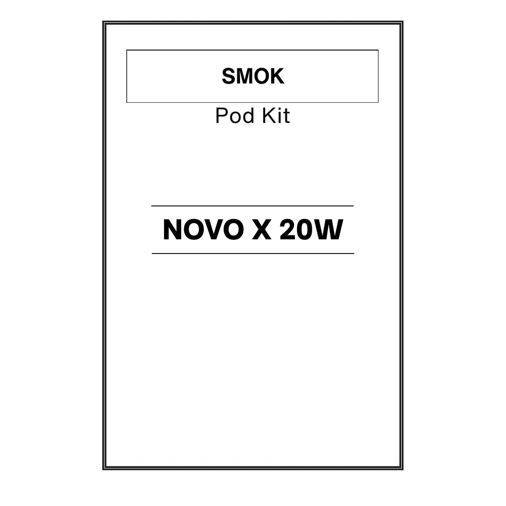 SMOK Novo X 20W Pod Kit
