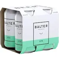balter beer xpa Can 4 x 375mL