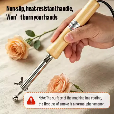 Fabric Flowers Ironing Tool Set 8-18 Heads Soldering Iron 220V/110V DIY Artificial Flower Making Tool Ironing Machine