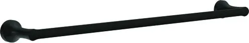 Delta® Caffery™ 24" Matte Black Towel Bar