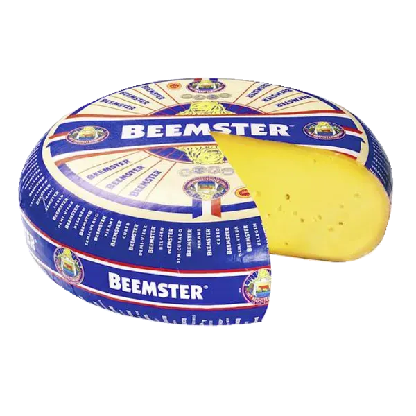 Beemster Gouda pikant Noord-Hollandse Gouda g.U. Holländischer Schnittkäse 48 % Fett i. Tr., cremig, vollmundiger, frisch-säuerlicher Geschmack 4 Monate gereift, aus 100 % Weidemilch 100 g