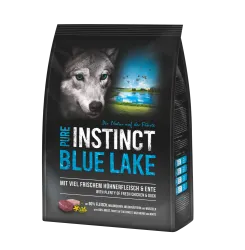 PURE INSTINCT BLUE LAKE mit Huhn, Ente für Hunde 1 kg