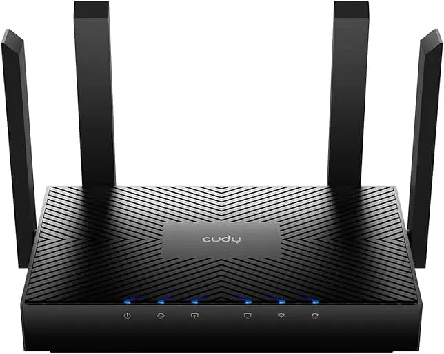 Cudy AX3000 WiFi 6 Router – 802.11ax Wireless Dual Band Gigabit Internet Router, VPN Compatible, MU-MIMO, WireGuard, Cudy Mesh Compatible WR3000 V2.0