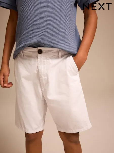 Navy Regular Fit Chino Shorts (3-16yrs)