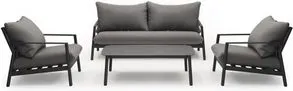 Intratuin 4-zits loungeset Bali grijs