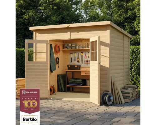 Zahradní domek Blockhaus Vico 239x181