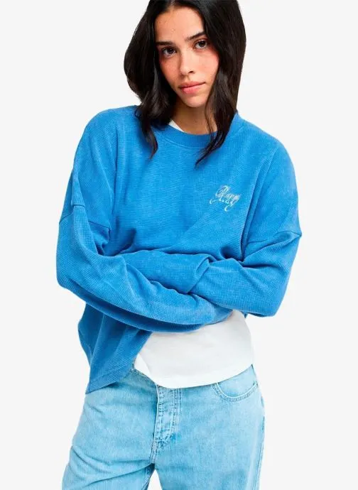 Sweater Eastside Midweight dames blauw