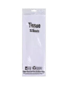 White Tissue Paper Sheets, 8 ct