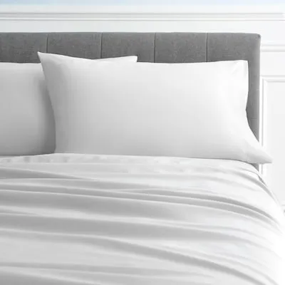 King 300 -Thread Count Cotton WHite Bed Sheet Set