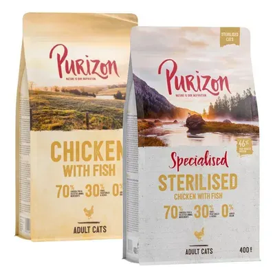 Lot mixte Purizon - sans céréales 2 x 400 g