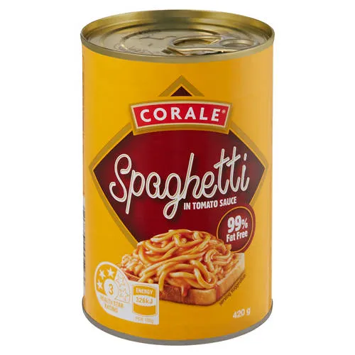 Spaghetti in Tomato Sauce 420g