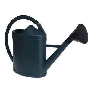 Annaffiatoio in plastica con doccetta 10L Nero