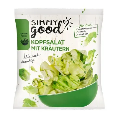 Simply Good Kopfsalat mit Kräutern