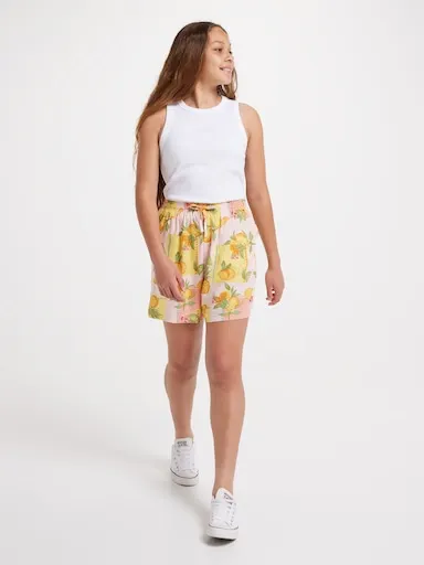 Just Jeans Girls Amelia Linen Blend Short