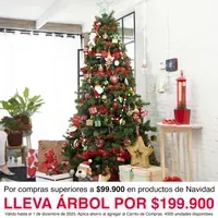 Árbol de Navidad 210 cm x 138 cm 1000 Ramas Mountain Verde