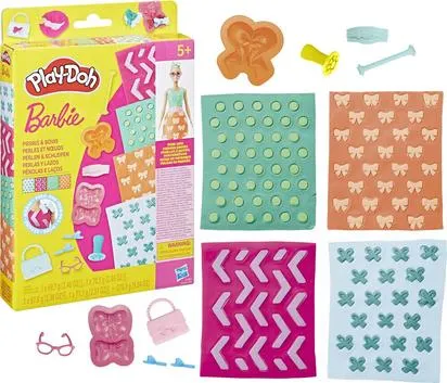PLAY-DOH BARBIE PEARLIGHTSABER AND BOWS