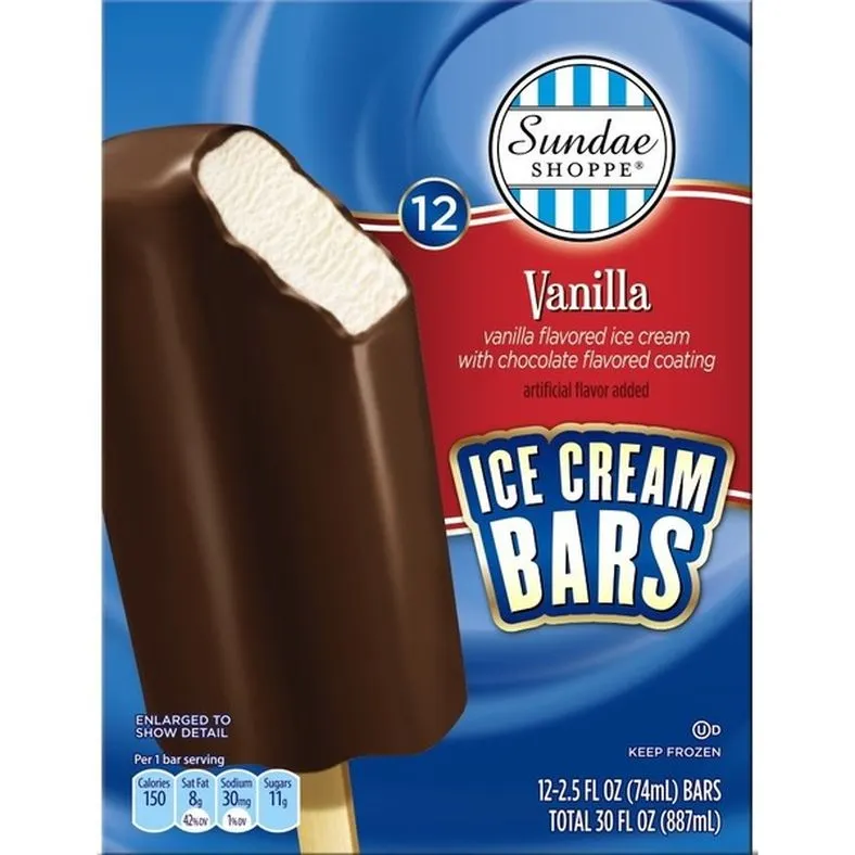 Sundae Shoppe Ice Cream Bars