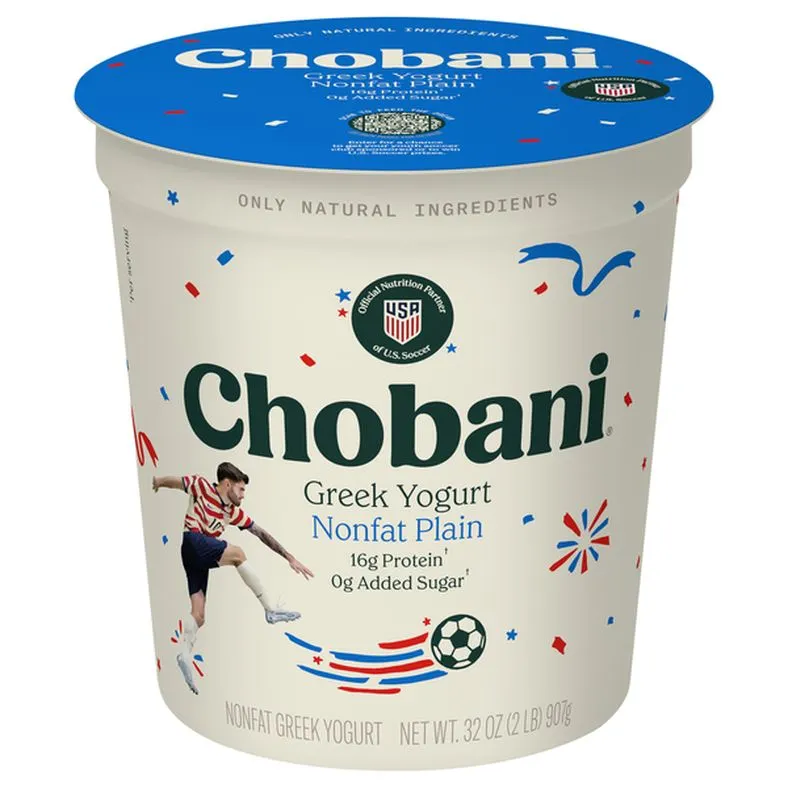 Chobani Nonfat Plain Greek Yogurt
