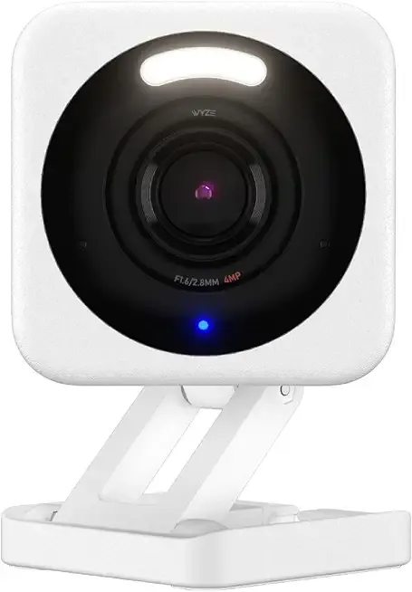 WYZE Cam v4 (Latest Model), 2.5K AI Security Camera, Indoor/Outdoor Cameras for Home Security, Baby Monitor & Pet Camera, Vibrant Color Night Vision, No Subscription Required, Free Expert Help