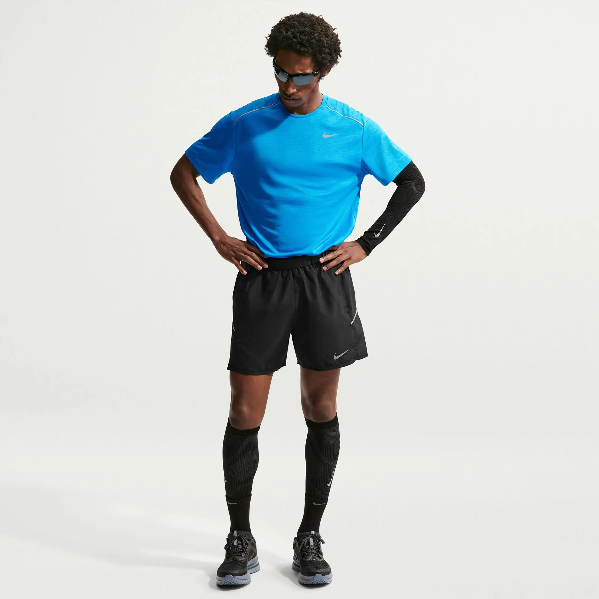 Miler Men's Dri-FIT 5" Brief-Lined Running Shorts