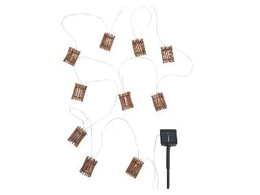 Guirnalda de 10 luces solar LED