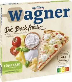 Original Wagner Die Backfrische Fünf Käse mit Kräutern