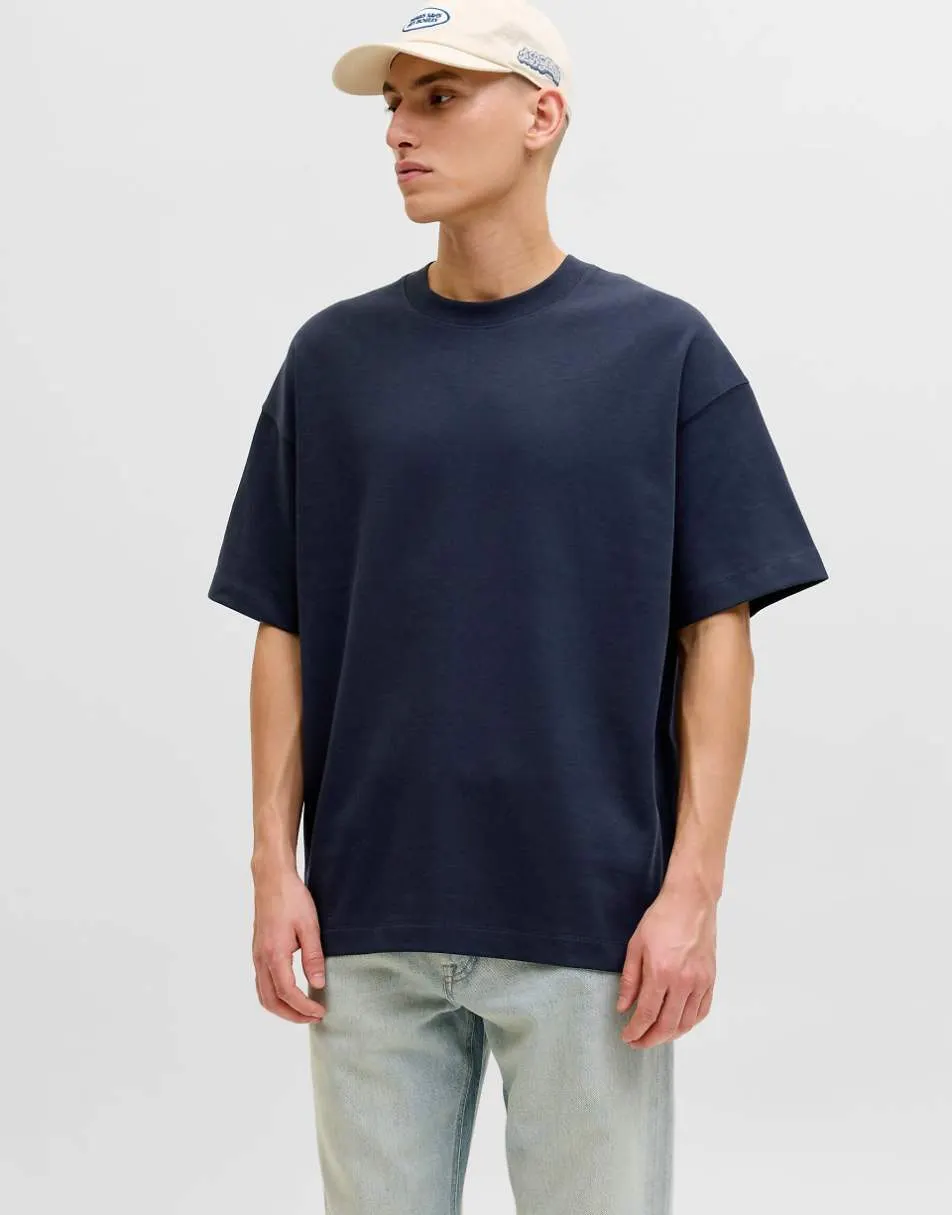 Jack & Jones T-shirt in navy blazer