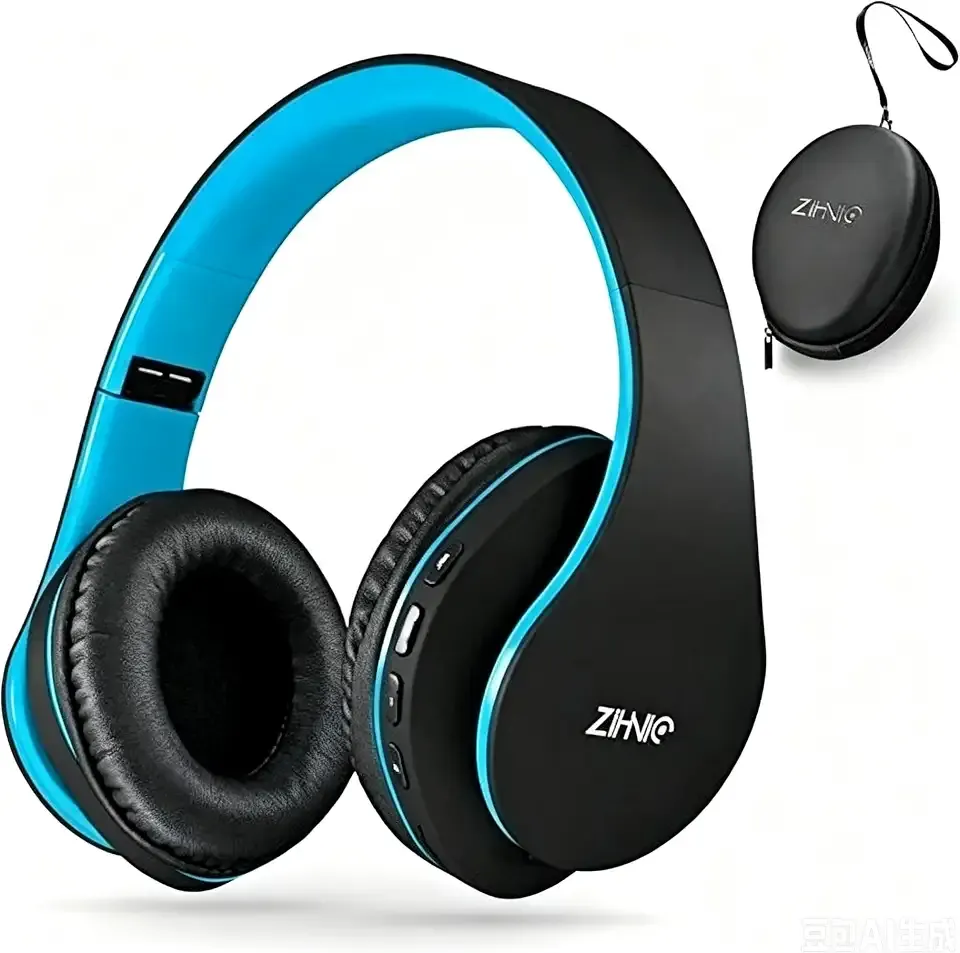 Foldable Wireless and Wired Stereo Headset Micro SD/TF