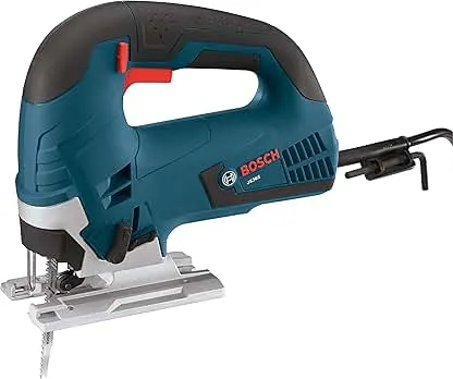 BOSCH JS365 120V 6.5 Amp Top-Handle Jigsaw Kit Variabl…