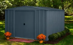 Abri métal anthracite "ARROW" - Dim intér : 303 x 287 x 209 cm - Arrow