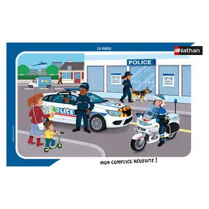 Puzzle 15 Pièces La Police - Nathan
