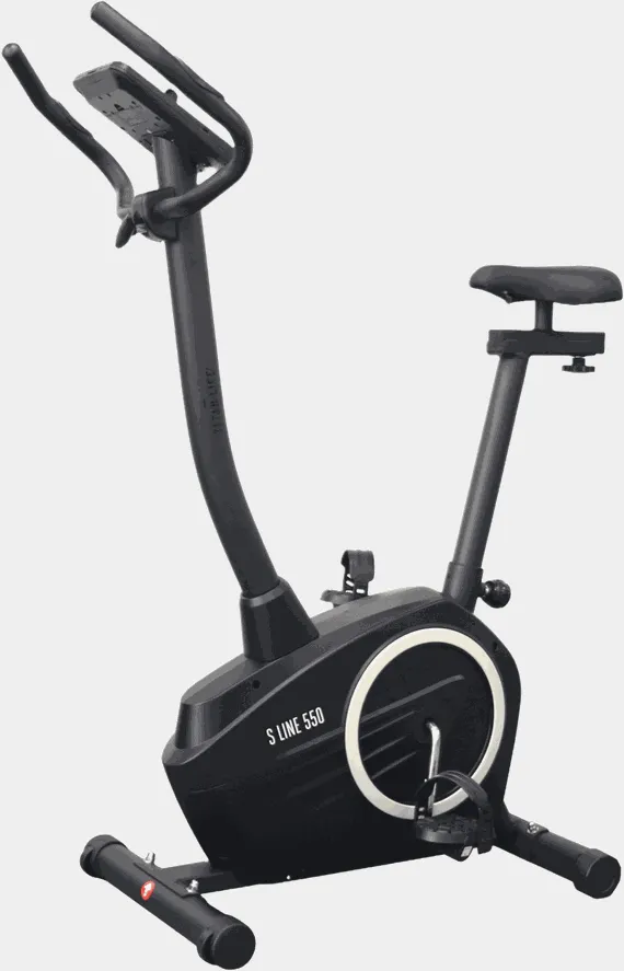 S-Line 550 Upright Bike, trimsykkel - Svart