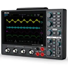 Micsig MHO14 High Resolution Tablet Oscilloscope 12-bit 4 Channel 1GSa Sampling Rate Up to 200MHz Bandwidth Portable Touchscreen