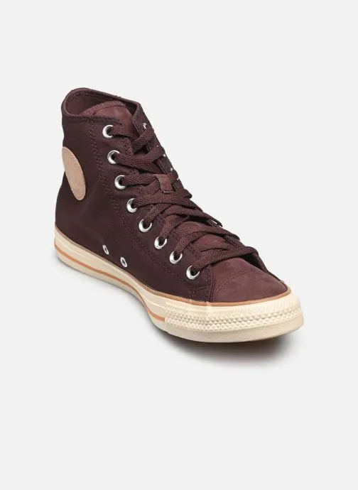 Print sneakers Chuck Taylor All Star Taylored Lux Hi M heren bruin