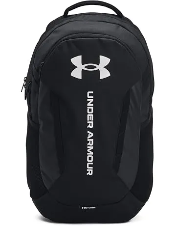 Under Armour Unisex Hustle 6.0 Backpack, 002 BLACK, OSFM
