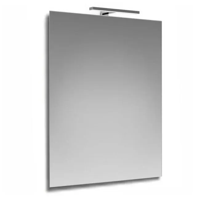 Specchio Entry con illuminazione integrata bagno rettangolare Entry L 60 x H 80 x P 2.5 cm trasparente