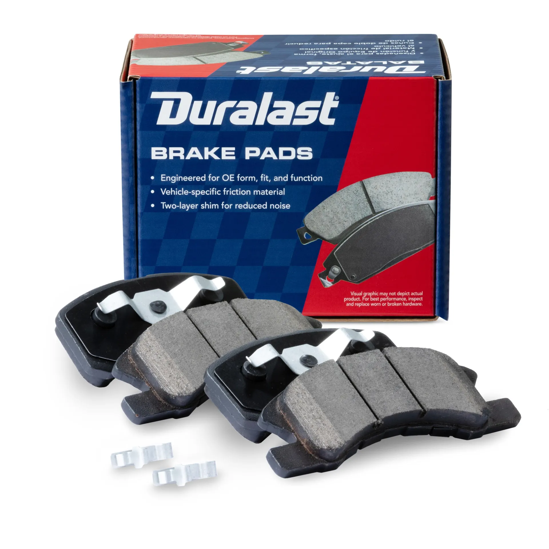 Duralast Ceramic Brake Pads D1731