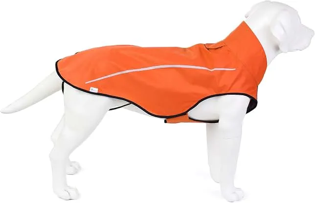 Mile High Life Dog Raincoat, Adjustable Waterproof Reflective Rain Jacket for Small Medium Large Dogs, Lightweight Breathable Pet Rain Co…