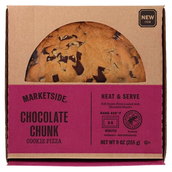 Marketside Chocolate Chunk Cookie Pizza, 9 oz $4.26 47.3 ¢/oz