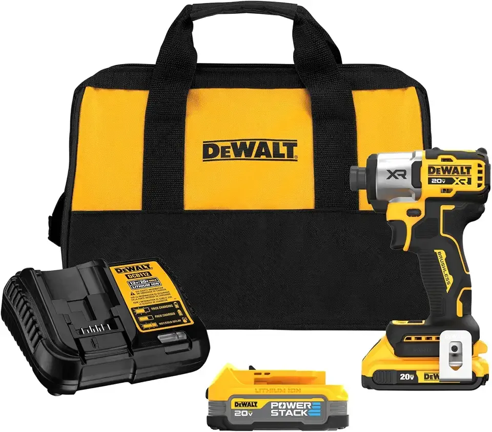 20V MAX Impact Driver, Cordless, 3-Speed, Battery and Charger Included (DCF845D1E1)