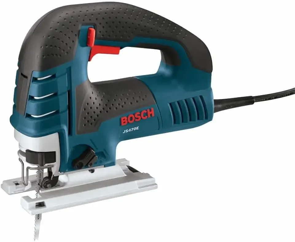 Top-Handle Jig Saw, 7.0 Amp, Variable-Speed, Corded (JS470E) | Clean cuts for DIY projects, woodworking power saw for cut curves, 3,100 SPM, 45 Degree Beveled Cuts