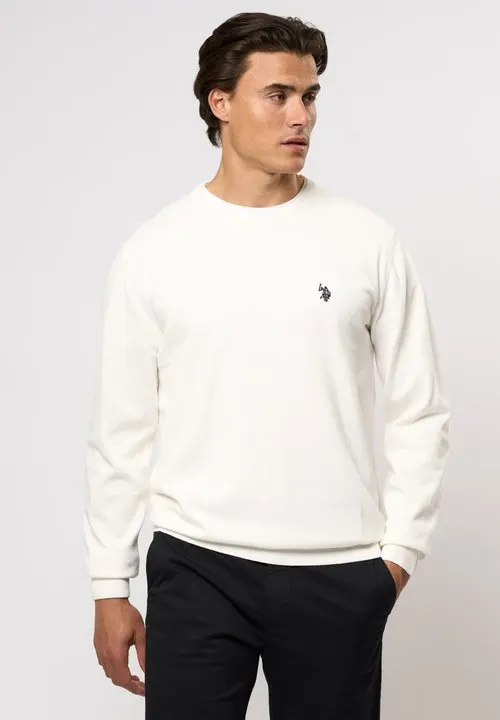 ADAIR - Strikkegenser - cloud dancer