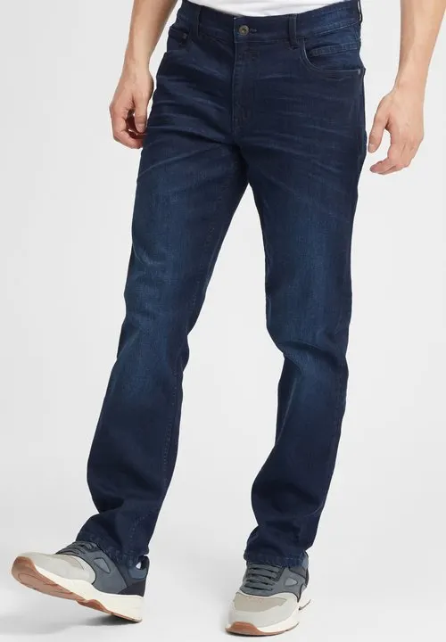 SDFINLAY REGULAR FIT - Jeans straight leg - dark blue denim
