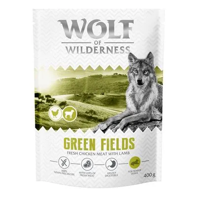 Wolf of Wilderness Senior "Green Fields" agneau - sans céréales