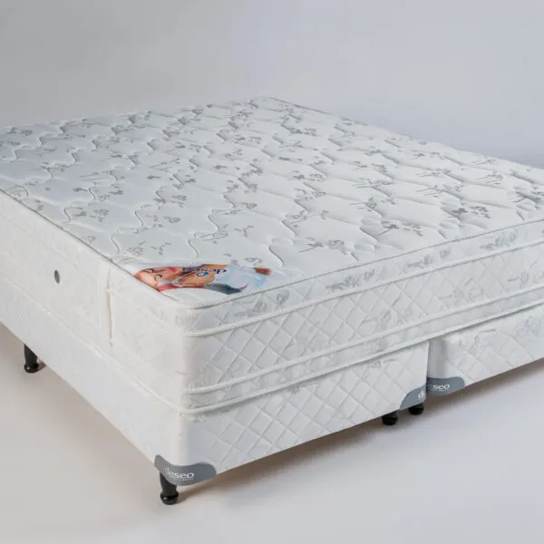 Conjunto Sommier Diamante El Deseo 200 x 200 x 30