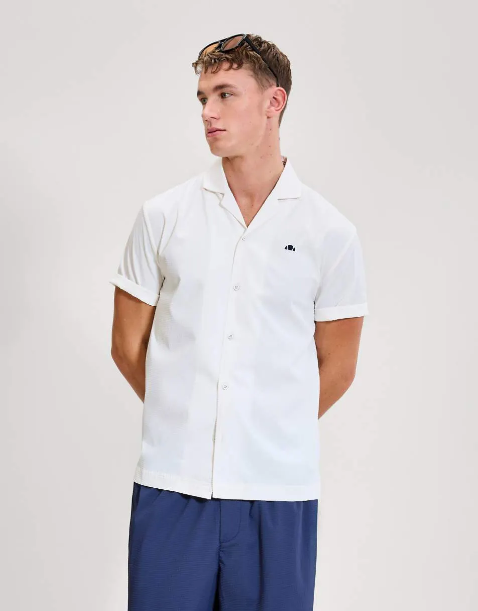 ellesse Pasiano shirt in off white
